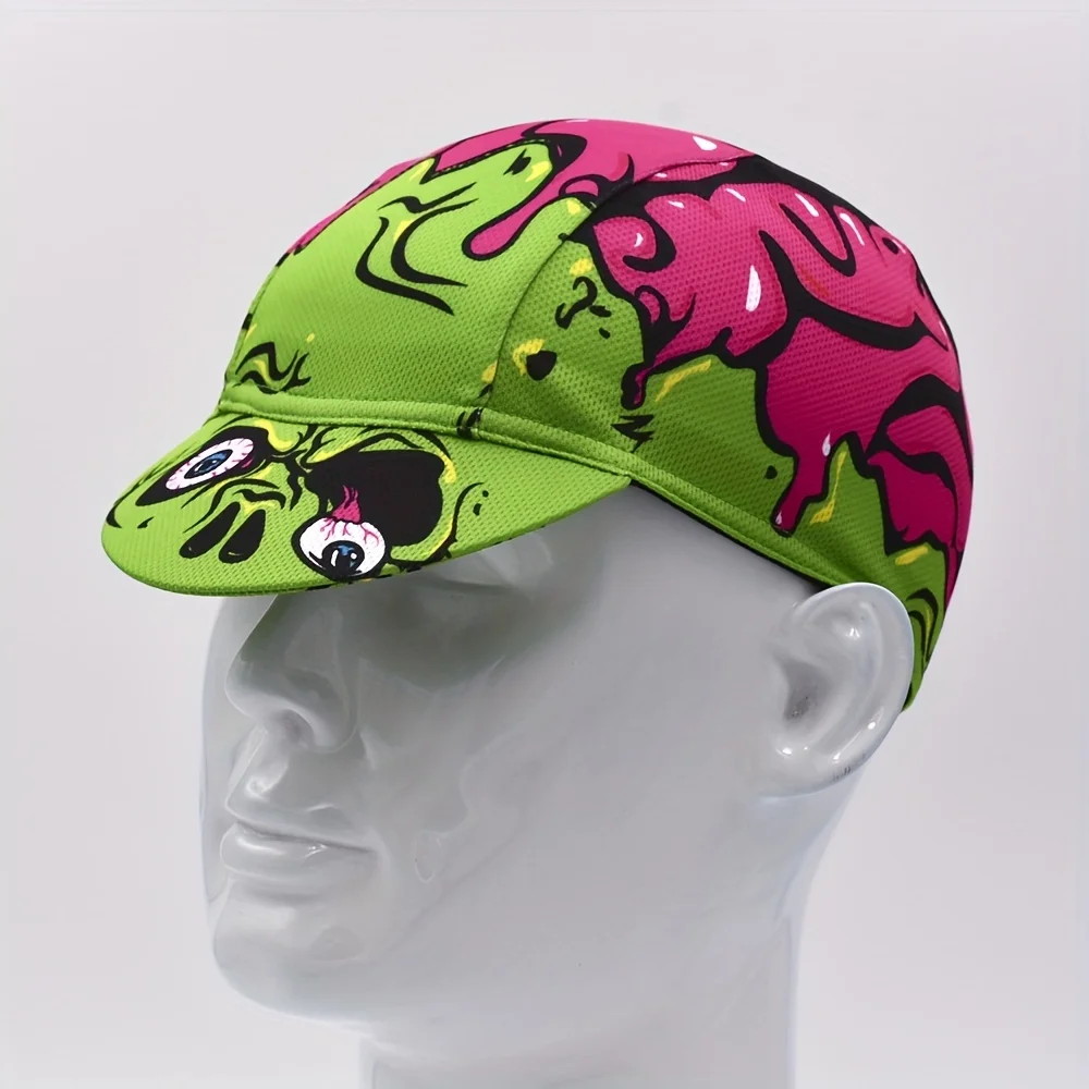 Retro Skull Hat, Cycling Cap, Breathable Quick Dry Bike Riding Cap, Cycling Equipment