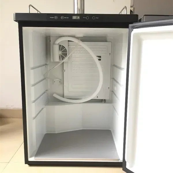 Doppelentlader aus Edelstahl, Spender, Turm, Bierkegerator