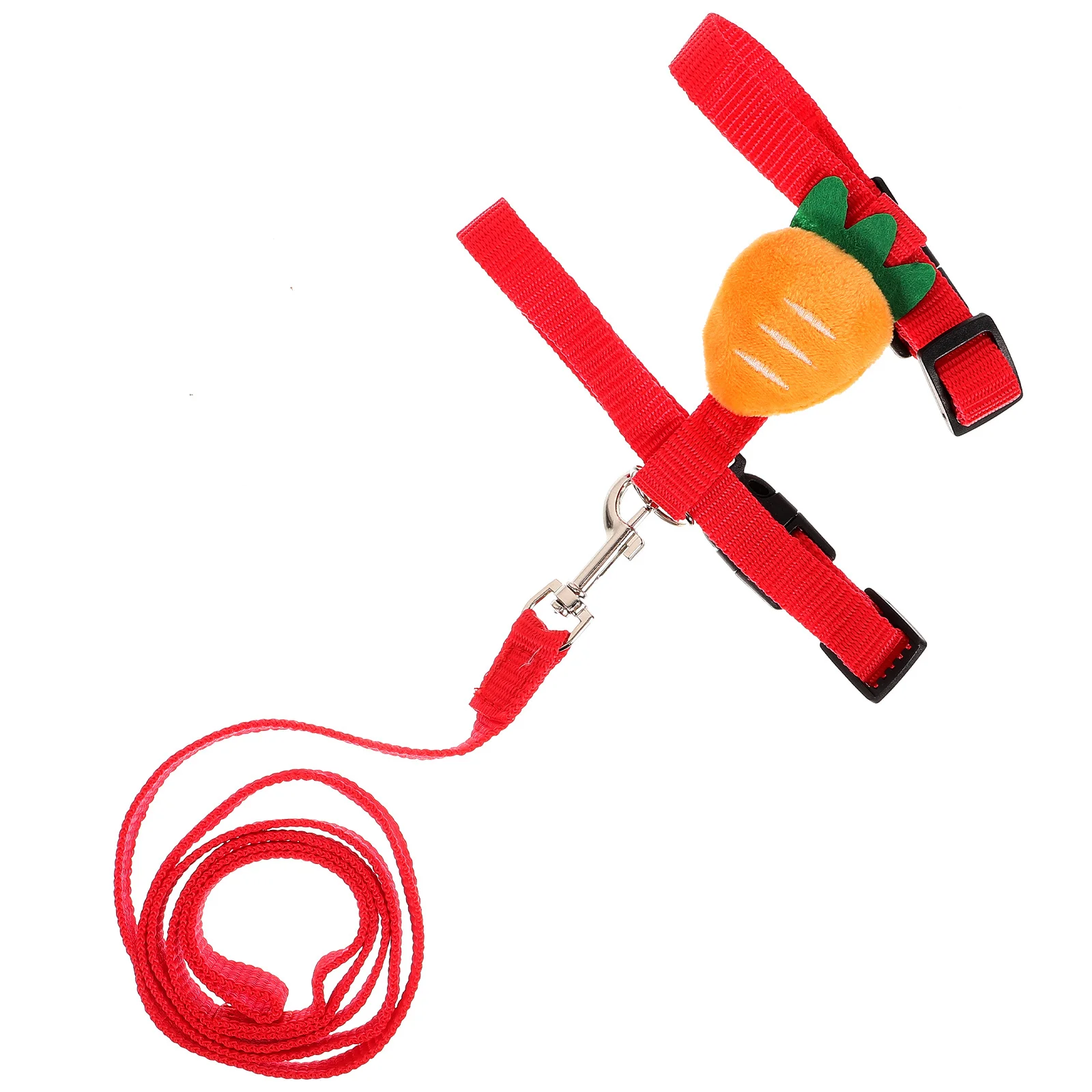 

1Set Small Pet Harness Leash Set Adjustable Rabbit Bunny Vest Kit Comfortable Outdoor Walking Kit Puppy Kitten Ferret Traction