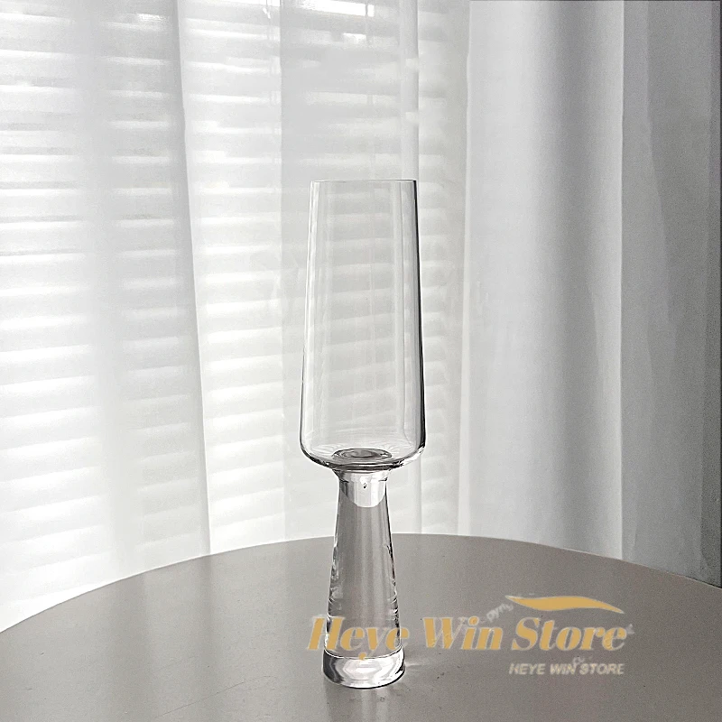 

Torch Crystal Glass, Cocktail Cold Drink Glass, Simple Household Whisky Glass Beverage Juice Dessert Cup