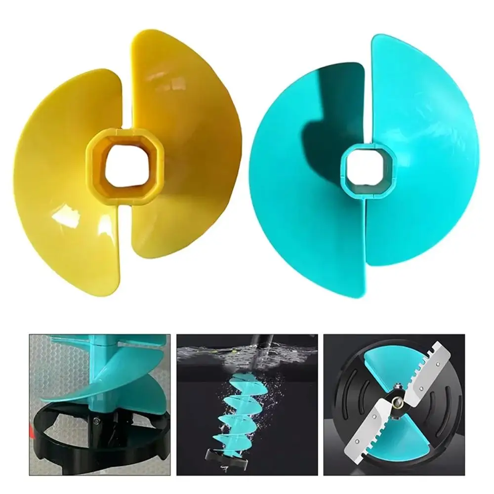 Für Eisfischen Eisbohrer Schwimmendes Rohrgerät Leichtes Material Schnelles Lochbohren Geeignet für kaltes Wetter F3X3