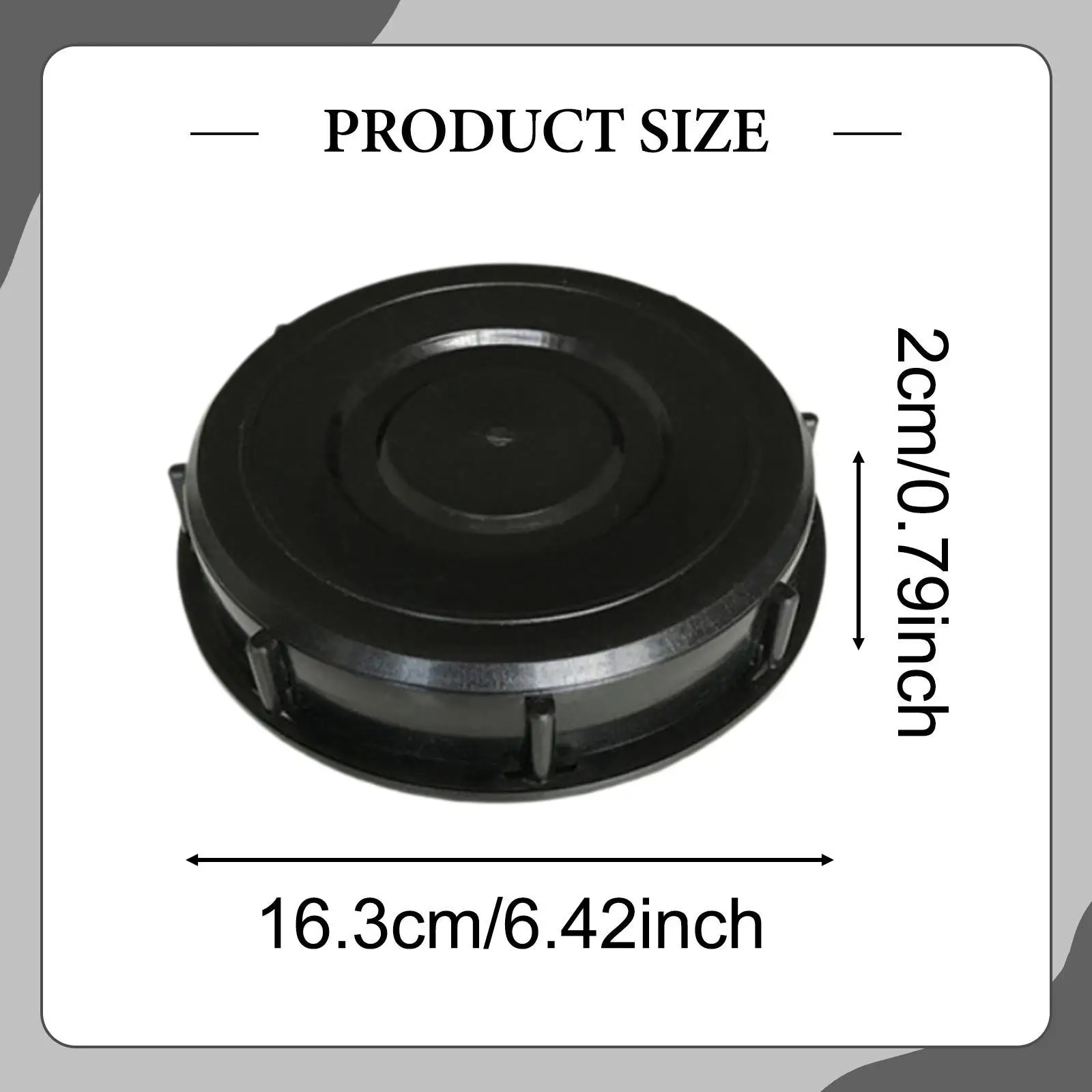 Water Liquid Tank Lid HDPE Impact Resistant IBC Can Cap Multifunction Industrial Spare Part for 1000L