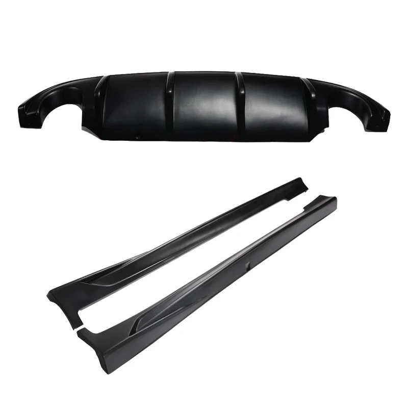 

For Infiniti Q50 Q50L 2014-2017 Rear Diffuser Side Skirt High Quality ABS Material Factory Outlet