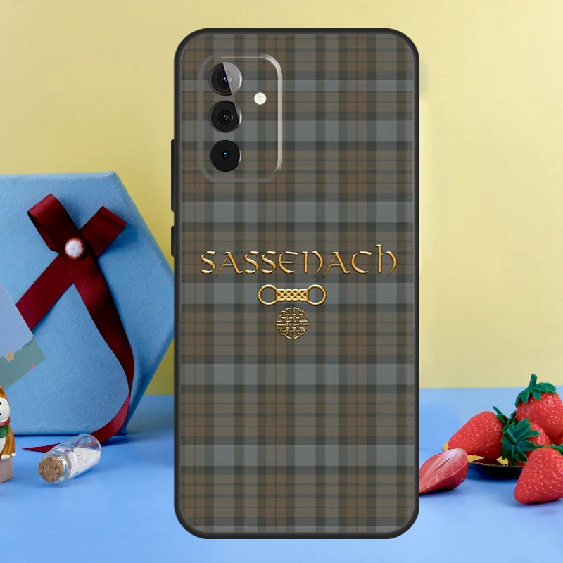 Outlander Tartan Sassenach Case For Samsung Galaxy A52 A32 A22 A12 A14 A24 A34 A54 A53 A33 A13 A15 A25 A51 A71 Cover