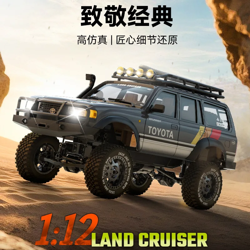 

Новый альпинистский автомобиль с дистанционным управлением по пересеченной местности LC80, полномасштабная радиоуправляемая модель автомобиля, поколение игрушек для взрослых и детей