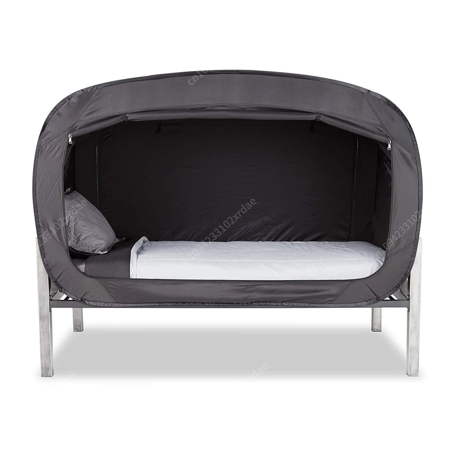 

Light Reducing Pongee Collapsible Breathable Pop up Privacy Bed Tent Accept Customization Folding Kids Adult Camping Bed Tent
