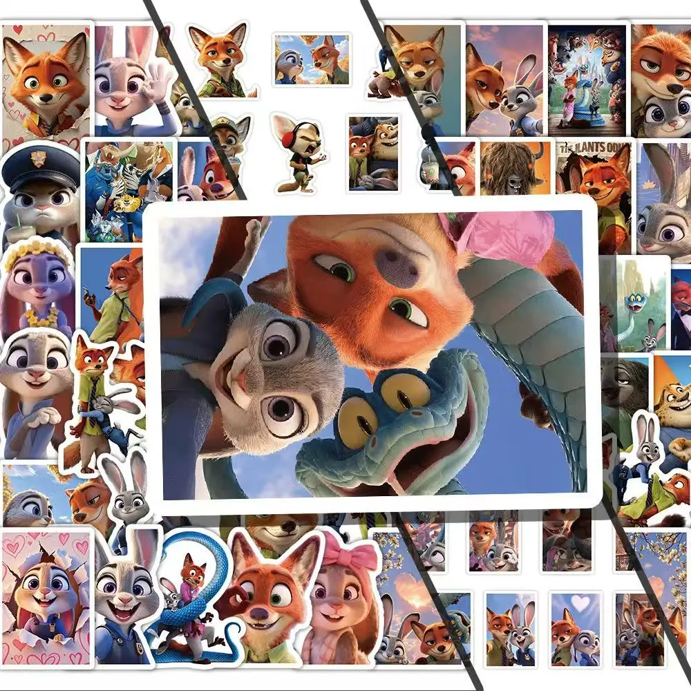 

65 шт. наклейки Crazy Animal, подходят для подарочных пакетов, альбомов, канцелярских товаров, печать для конвертов, украшений для вечеринок, офисных принадлежностей