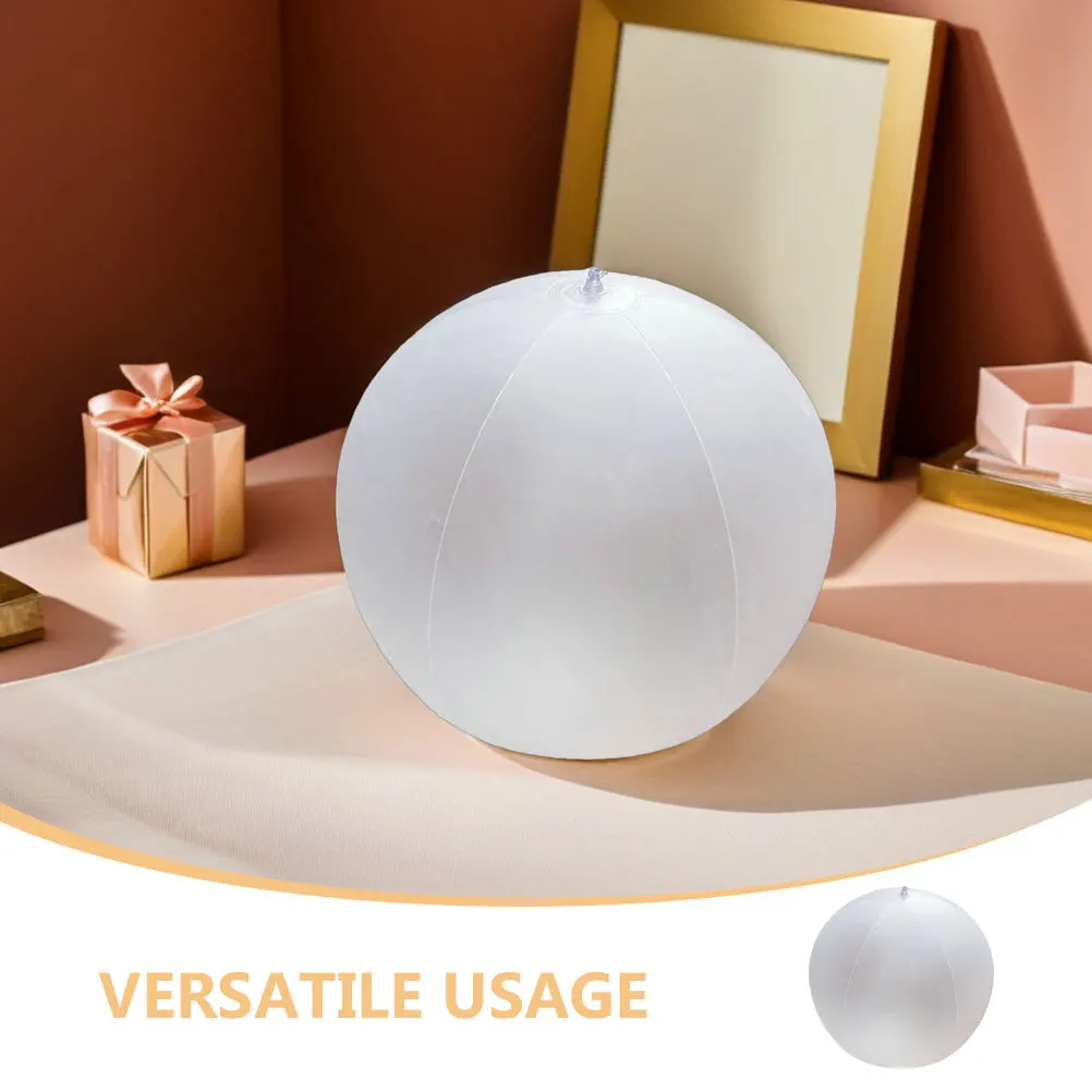 3 قطعة كرات الشاطئ نفخ بولي كلوريد الفينيل متجمد تصميم فريد من نوعه الصيف تجمع زينة حفل زفاف تفجير حلية #4