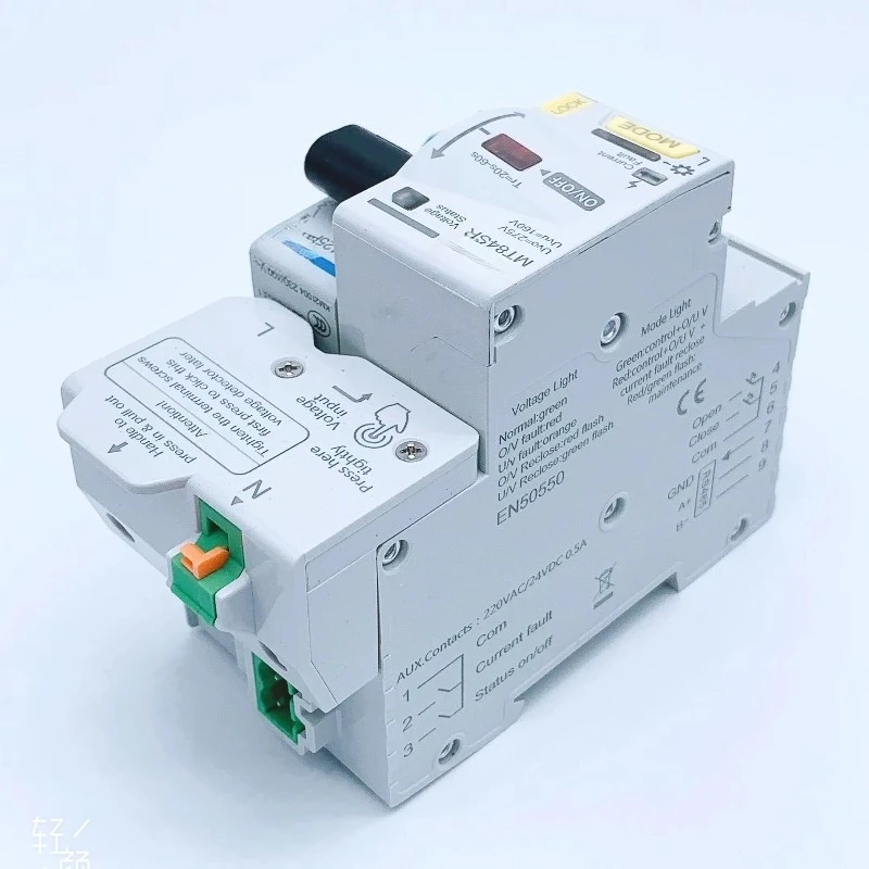 MT84SR New technology over under voltage protection automatic recloser with 1P C25 MCB circuit breaker