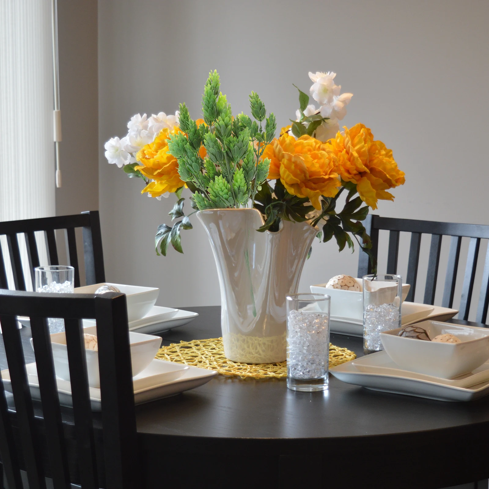 

Simulated Green Plants Decor Realistic Bamboo Leaves Household Artificial Arrangements For Wedding Party Office Home Romantic