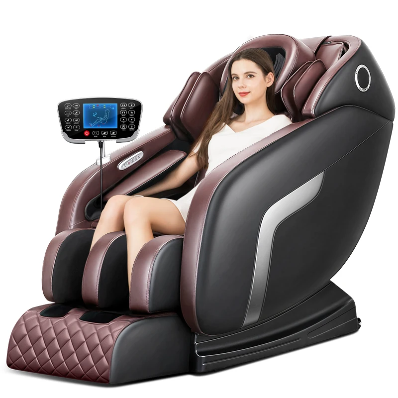 

Luxury Fashion-Designed Zero Gravity Massage Chair Bluetooth Music Air Pressure Body Shiatsu Foot Massager Worldwide Supply