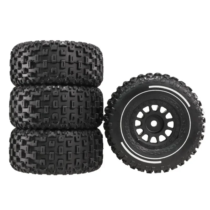 4 قطعة 65 مللي متر المطاط الإطارات الإطارات 12 مللي متر 14301 14302 14303 1/14 MJX HYPER GO RC ترقية أجزاء السيارة اكسسوارات