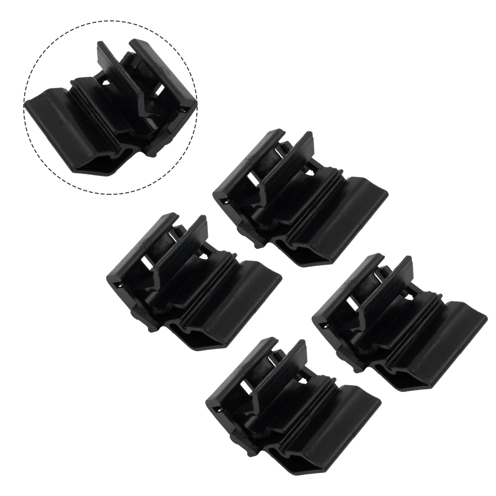 0 4Pcs Car Front Bumper Box Buckle Hood Trunk Clip For Tesla Model Y 20-21 1472872-00-B Automobiles Accessories