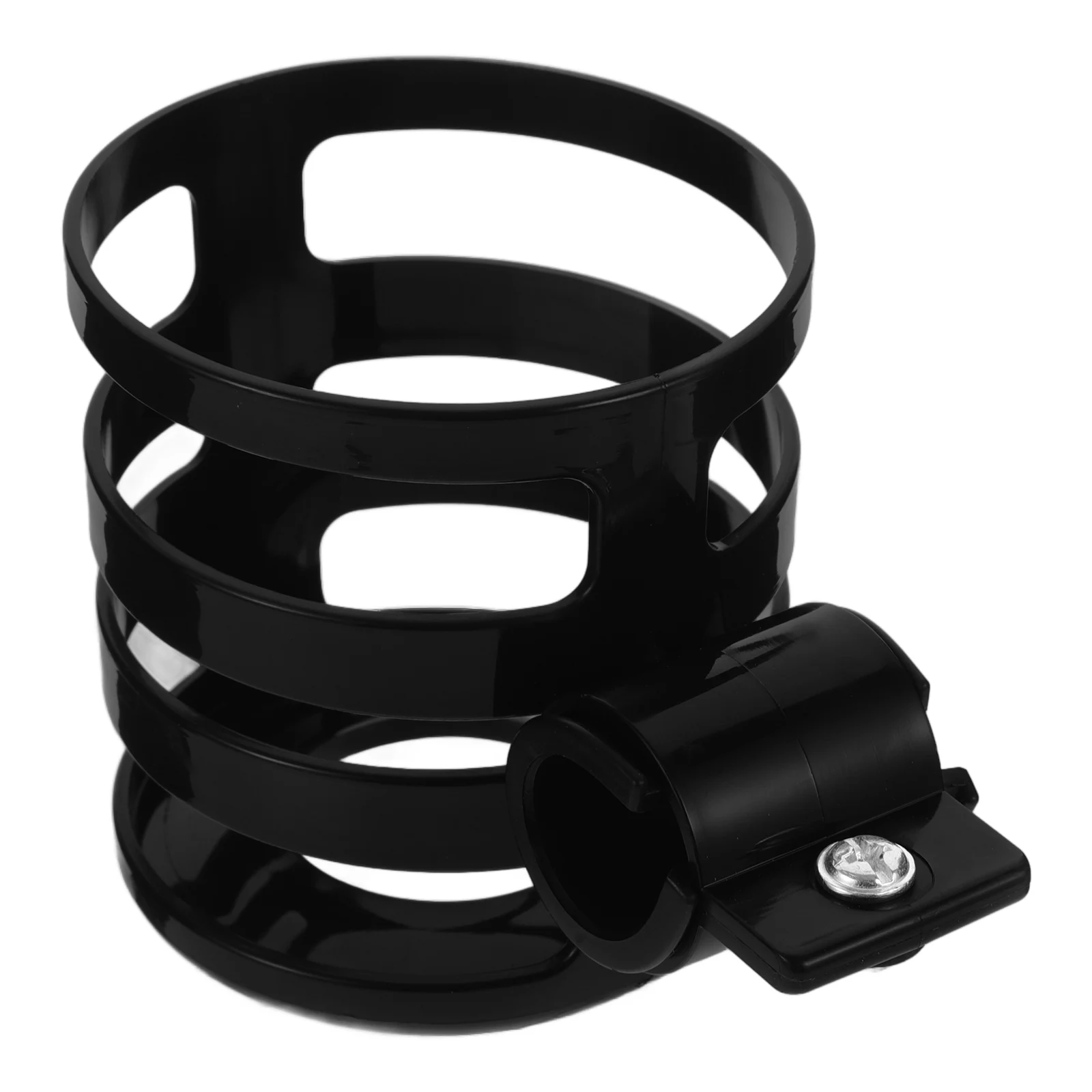 

1pcs Bicycle Water Cup Holder Black Lightweight Durable Plastic Metal Material Easy Install Stable Firm Bike Water Bottle Cage