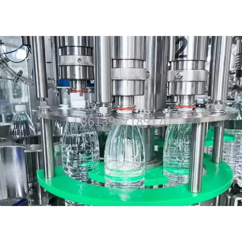 Automatic 12000 Bph 3 in 1 Bottle Water Filling Machine Water Producing Line
