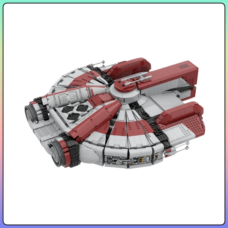 Star Battle Movie Series Ridders van de oude Republiek Ebon Hawk MOC Bricks Onderdelen Model DIY Speelgoed Bouwsteensets Kid Kerstcadeaus