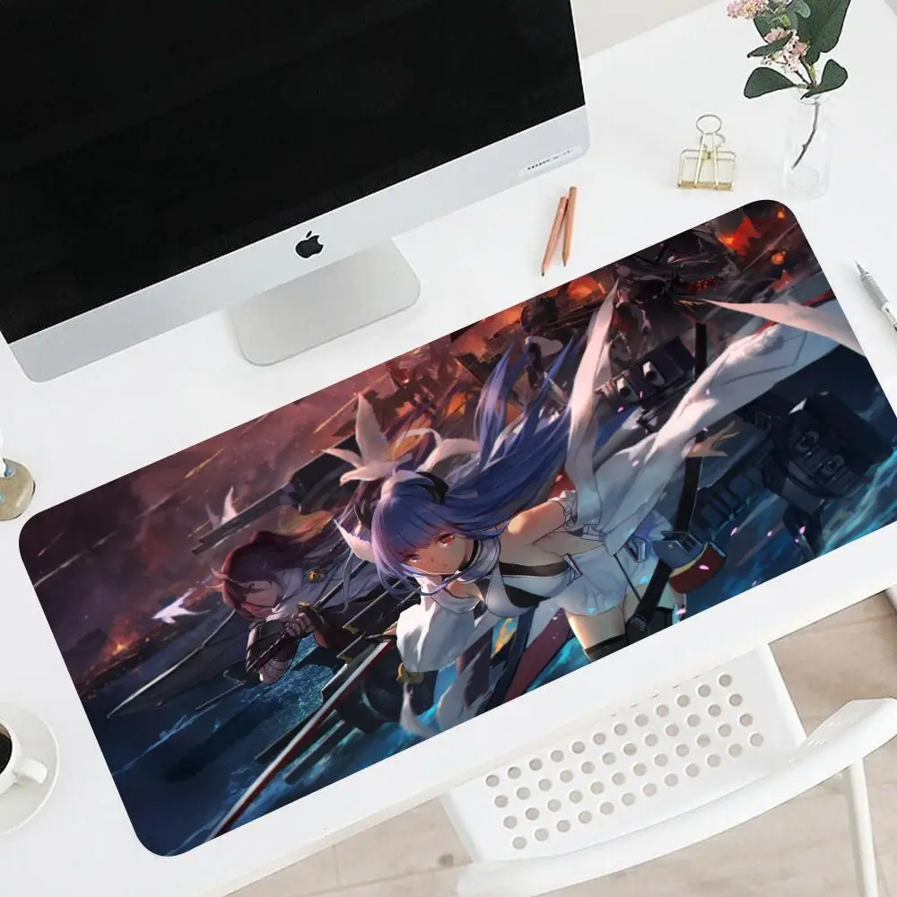 Anime A-Azur L-Lanes Mouse Pad Pc Gamer Computer Table Xxl Mouse Pad Gaming Accessories Desk Mat Keyboard teclado mecânico gamer