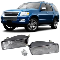 Ajuste para Ford Explorer 2006-2010 par de lentes transparentes parachoques conducción luz antiniebla lámpara