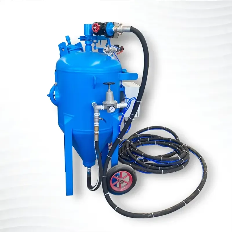 Portable High-Speed Water Blasting Machine for Stone & Concrete Etching & Texture Roughening with Pump & Engine Core