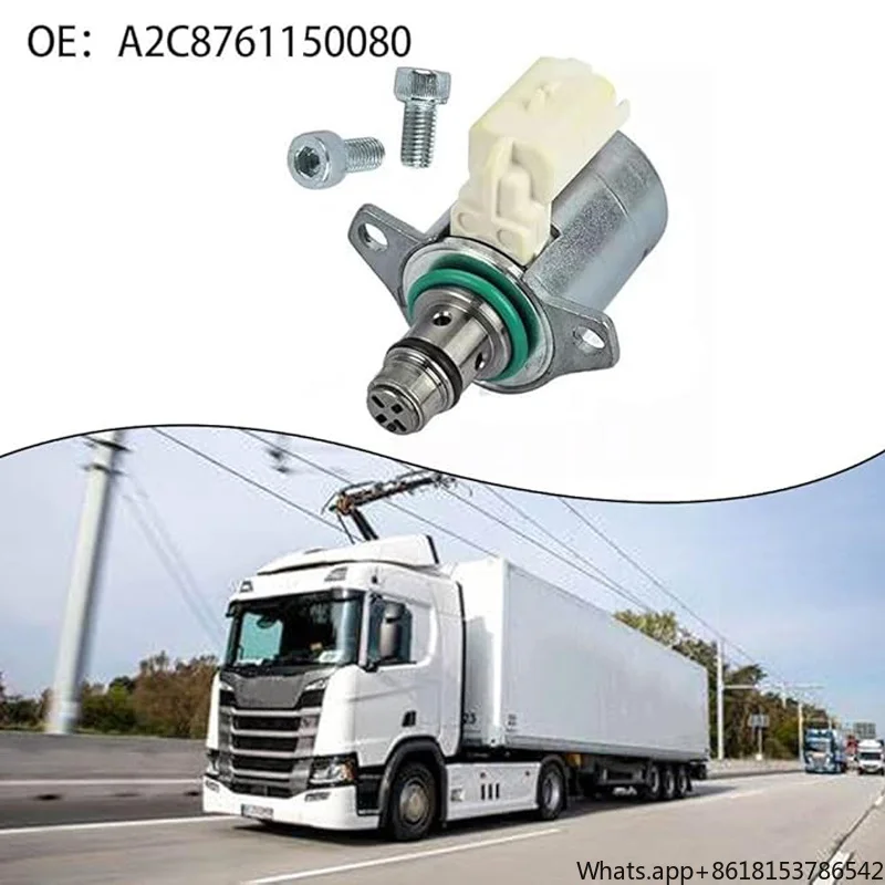 Fuel Pump Suction Control Valve (SCV) - Compatible with Nissan Juke & Mercedes-Benz Diesel Models - Replaces A2C8761150080,