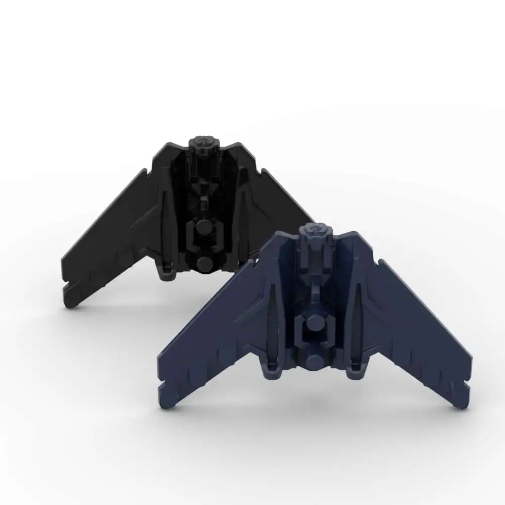 

MOC 1PCS 98589 Factory Shoulder Armor With Wings Building Blocks Body Part Bricks Particle Idea High-Tech Toys Children Gifts