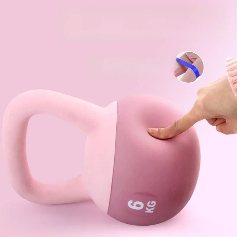 

Мягкая гиря для фитнеса, для домашнего использования, 6 кг, профессиональная, высококачественная, 8 кг, мягкая, для мужчин и женщин, не разбивается при падении, бесшумная