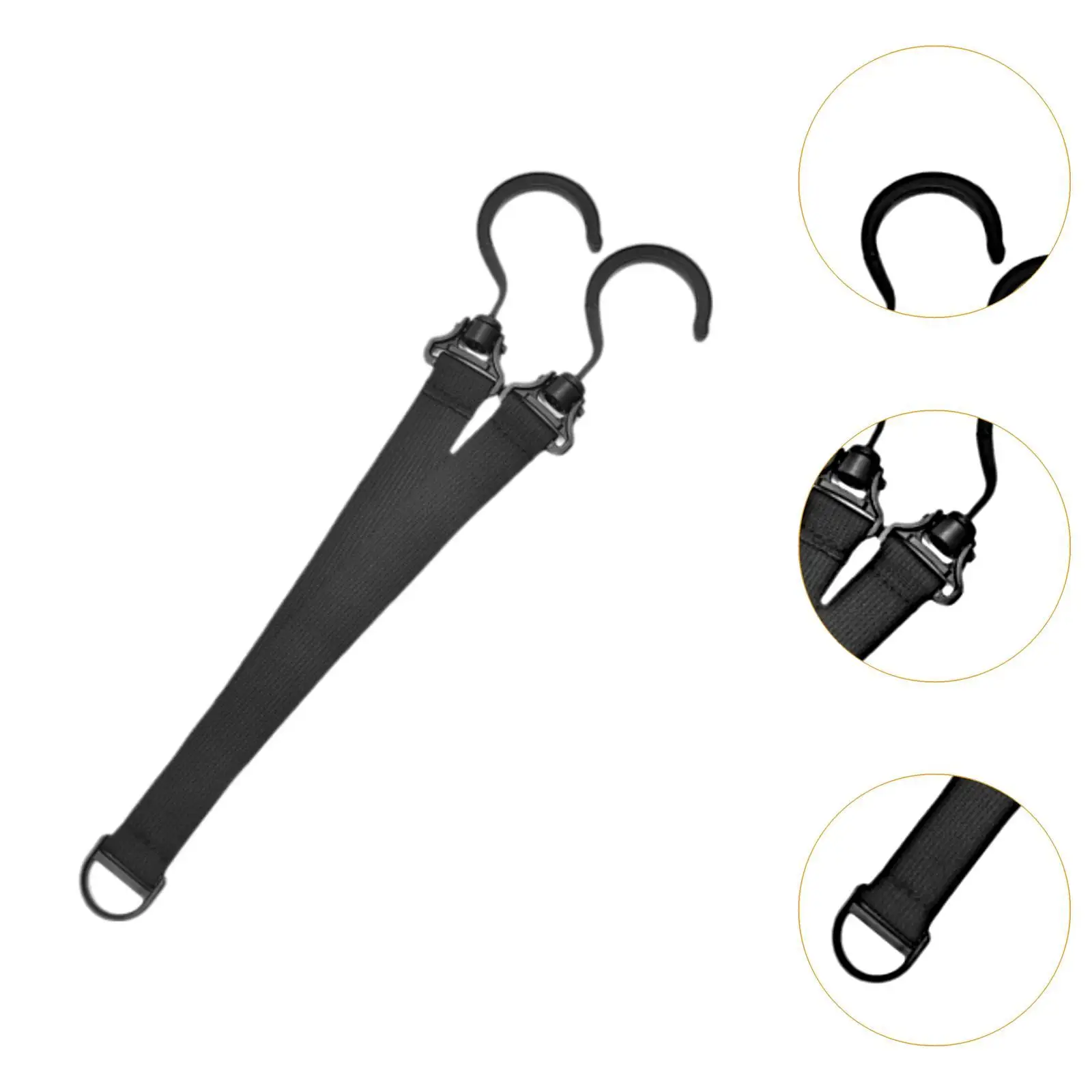 Support de planche à roulettes, sangle de crochet arrière de porte de planche de traîneau, sangle de suspension de Longboard robuste murale légère pour équipement