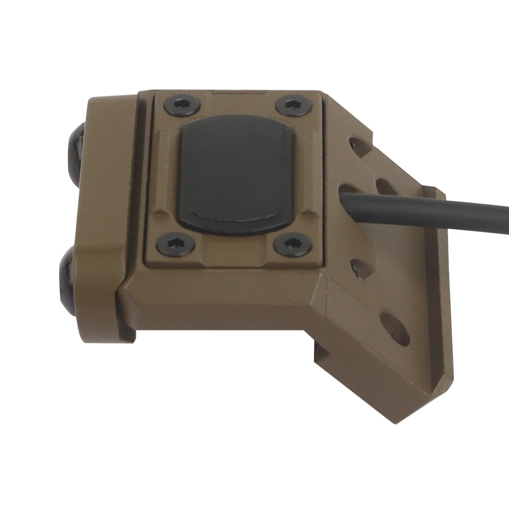 Tactical UN metal side bracket wire control switch TYPE-C is only suitable for TYPE-C interface, flashlight can be installed