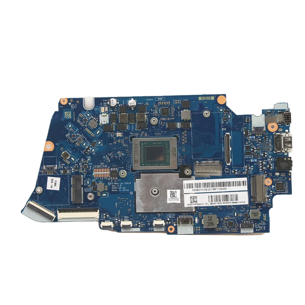 Laptop Motherboard for Lenovo Ideapad 5-14ALC05 LA-J701 With CPU R3-4300U R5-5500U R7-5700U RAM:8G/16G FRU 5B21C13370 5B21C13442