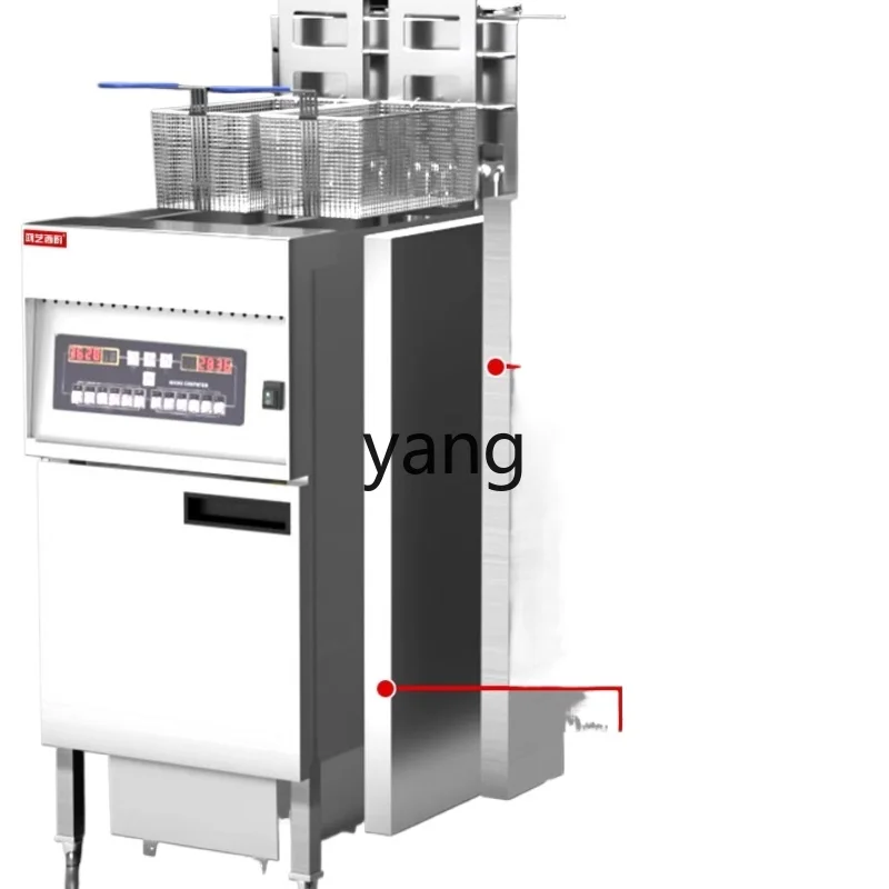 L'm'm Commercial Large Capacity Electric Fryer Single and Double Cylinder Deep Frying Pan Computer Version