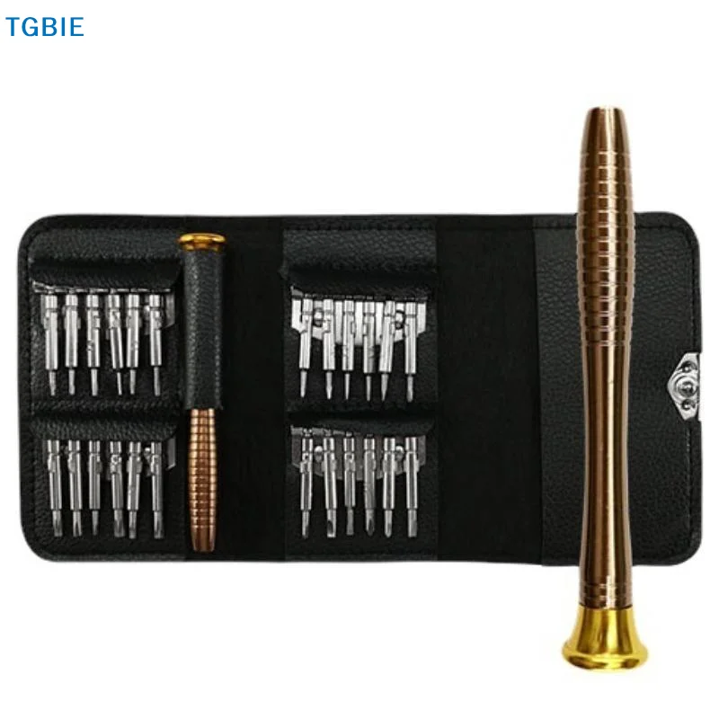 [TL]25 In 1 Mini Precision Screwdriver Magnetic Set Electronic Torx Screwdriver Opening Repair Tools Kit For Camera Watch PC