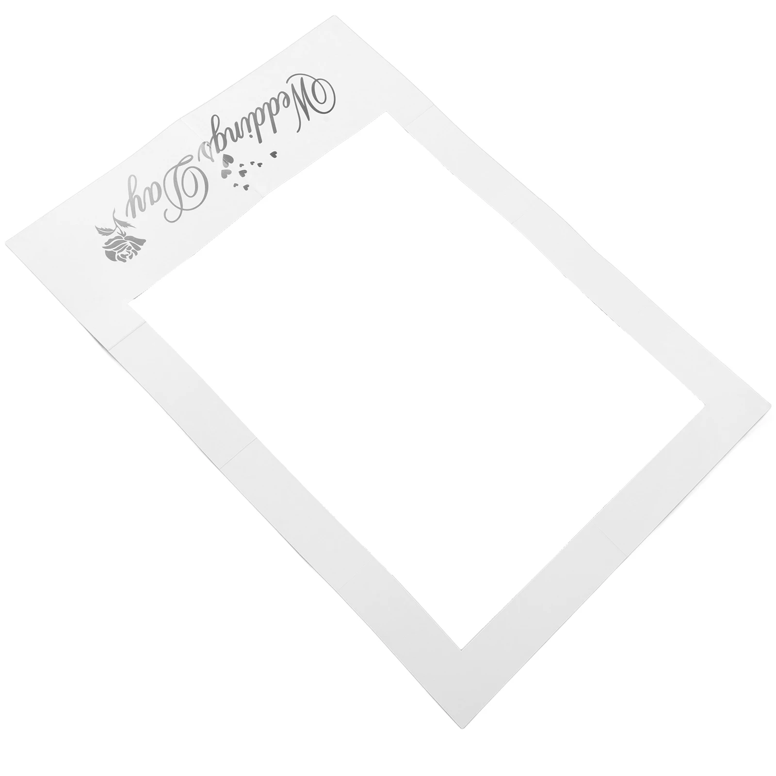 

Photo Props Frame for Wedding Party Accessories Photo Booth Picture Frame Prop Rural Baby Gold Decor Prom Photoshoot