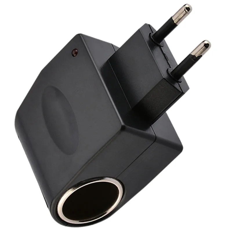 AC 220V To DC 12V Car Cigarette Lighter Adapter EU US Plug Converter Wall Power Socket Plug Adapter Auto Converter Car Accessory