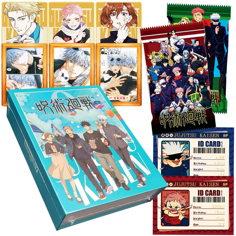 

Jujutsu Kaisen Fantasy Anime Card Handsome Protagonist Gojo Satoru Theme Limited Character Card Toy Christmas Gift for Friends