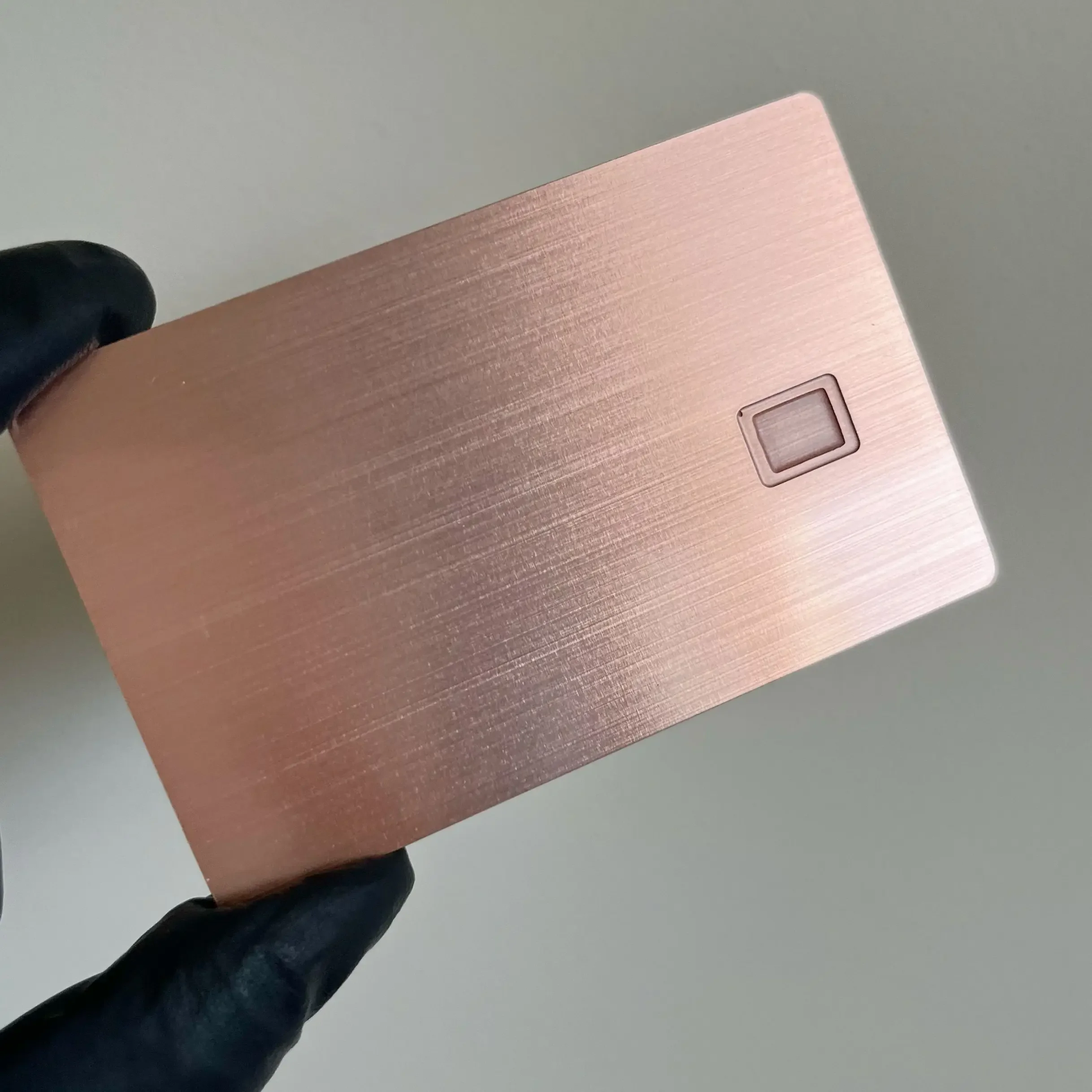 Blank Brush  Rfid Antenna Payment Metal Chip Bank Credit Cards