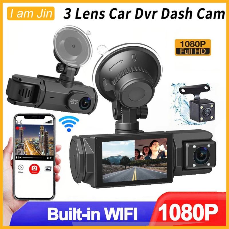 3 Lens 1080P Wifi C…
