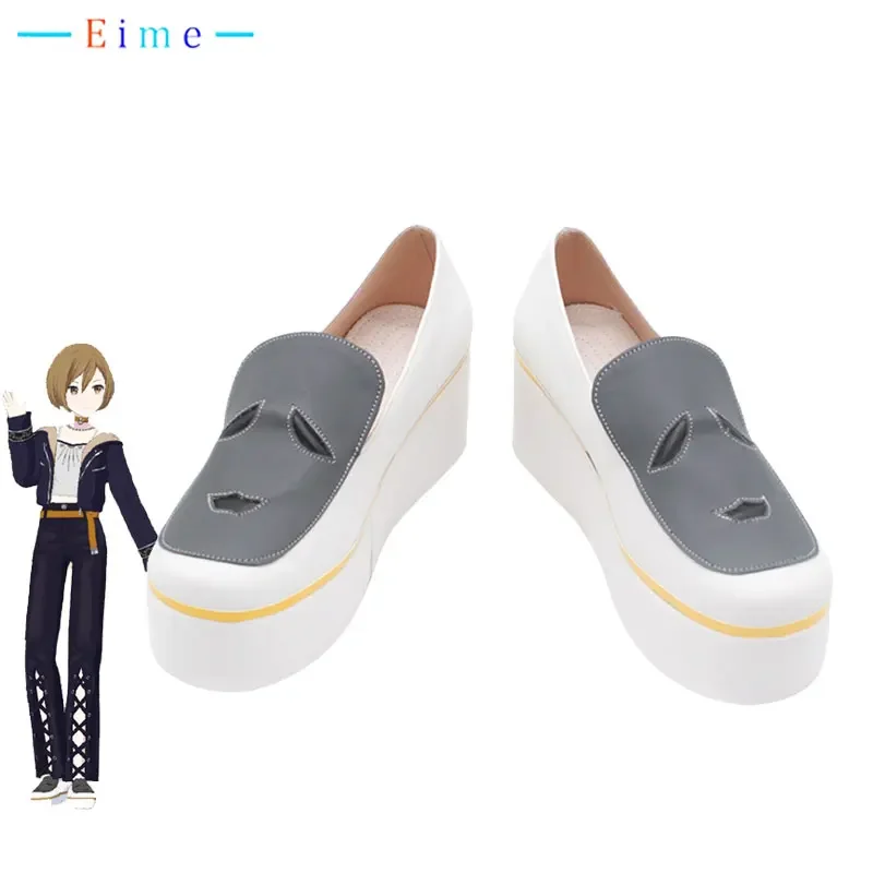 Game Project Sekai Meikoo Cosplay Shoes PU Shoes Halloween Carnival Boots Cosplay Props Custom Made