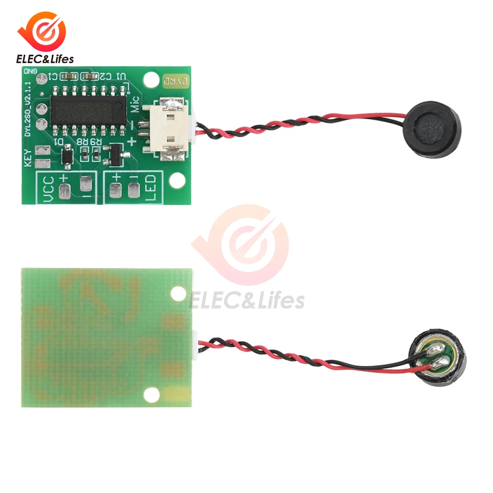 AI Offline Voice Switch Control Board Night Light Voice Control Circuit Driver Board Voice Control Delay Switch DC 3.7-5V