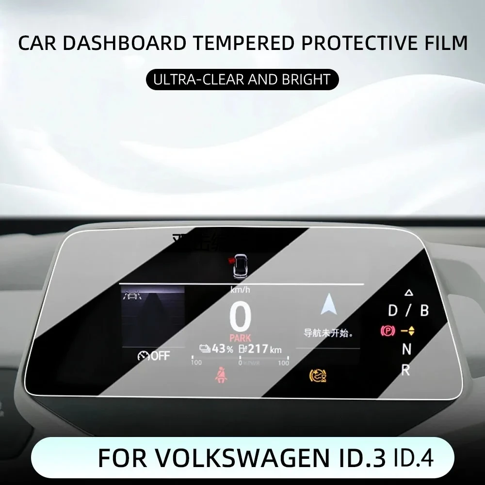 Für Volkswagen VW ID3 ID.3 ID.4 ID.Cockpit 2020-2025 Instrument Bildschirm Film Gehärtete Gläser Film Dashboard Schutz Membran