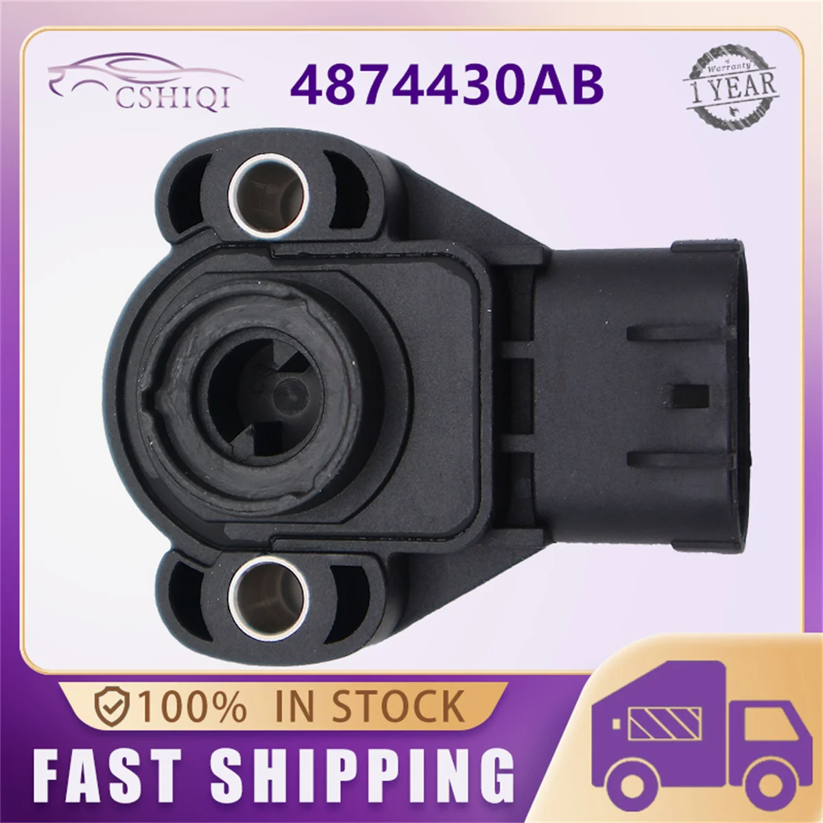 Sensor de posición del acelerador 4874430AB para Sebring Neon Plymouth 2.0l Chrysler Dodge Cirrus 1995-2002, repuestos para automóviles 48744 30AB