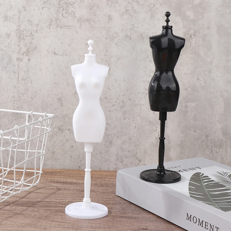 Juego de maniquí en miniatura para casa de muñecas, colgador de abrigo, soporte de falda, soporte de Maniquí de boda, juguete de modelo humanoide, 26CM, 1:6, 1 Juego