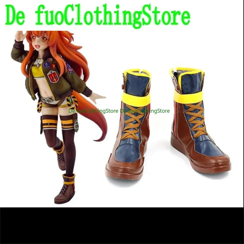 Buty do cosplay Mayano Top Gun Umamusume Pretty Derby, buty do gry, anime, Halloween, Boże Narodzenie, sklep z odzieżą DefuoClothing