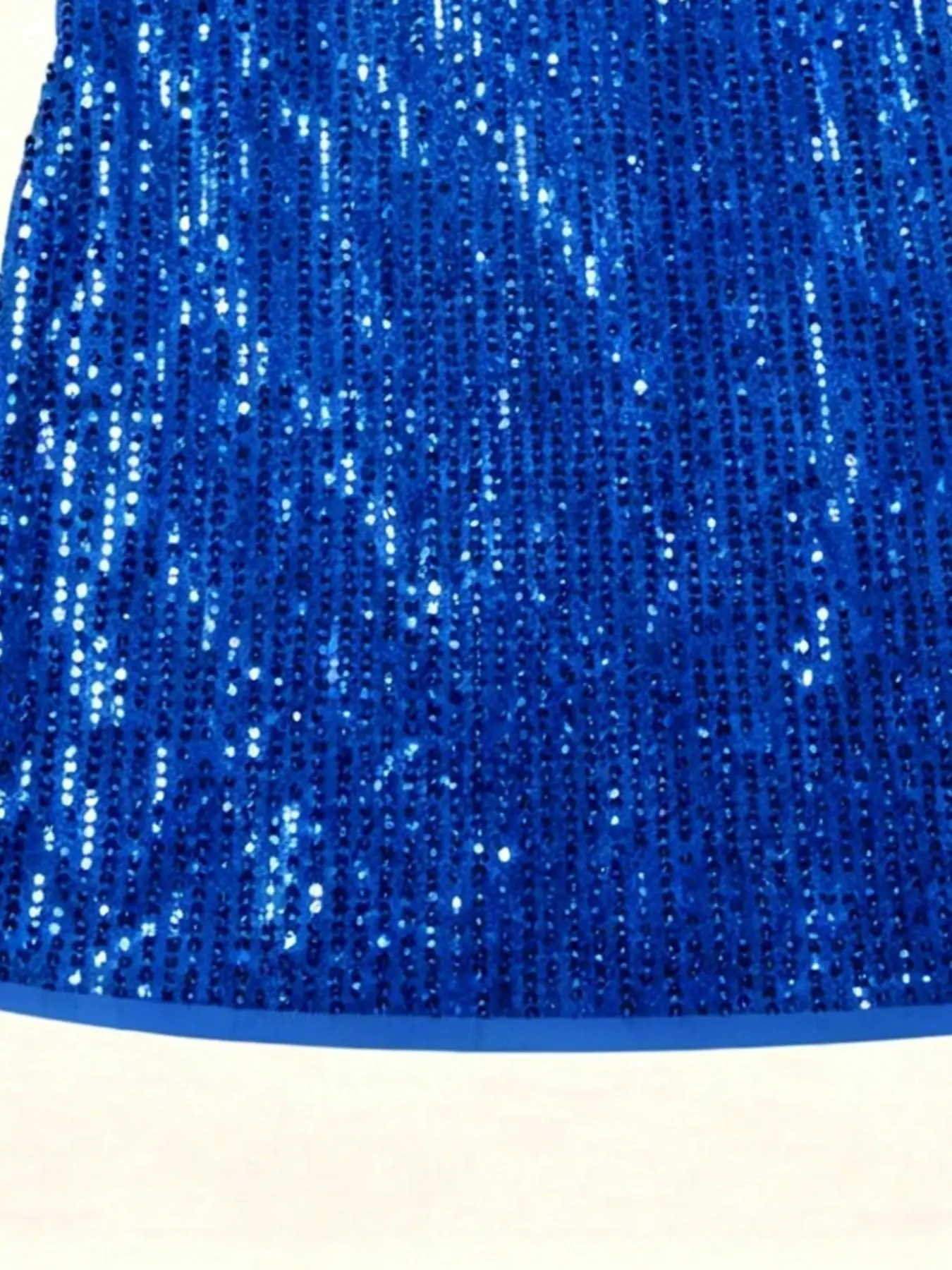 Mädchen-Prinzessinnenkleid mit Pailletten, ärmellos, modisches Bühnenkleid, ohne Stirnband – Detail 17