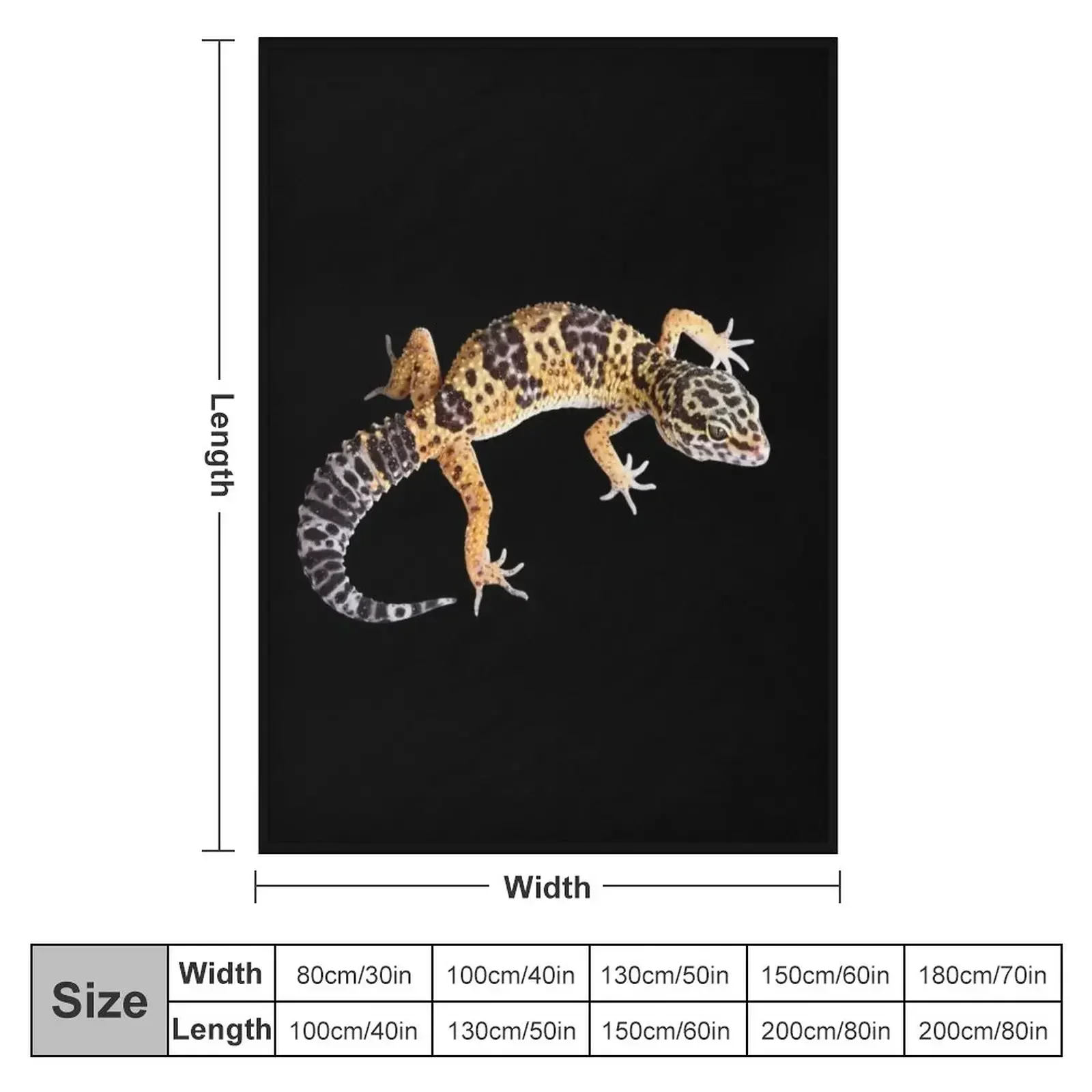 Leopard gecko Throw Blanket Soft Plaid Flannel Soft Beds Bed linens Luxury Brand Summer Blankets
