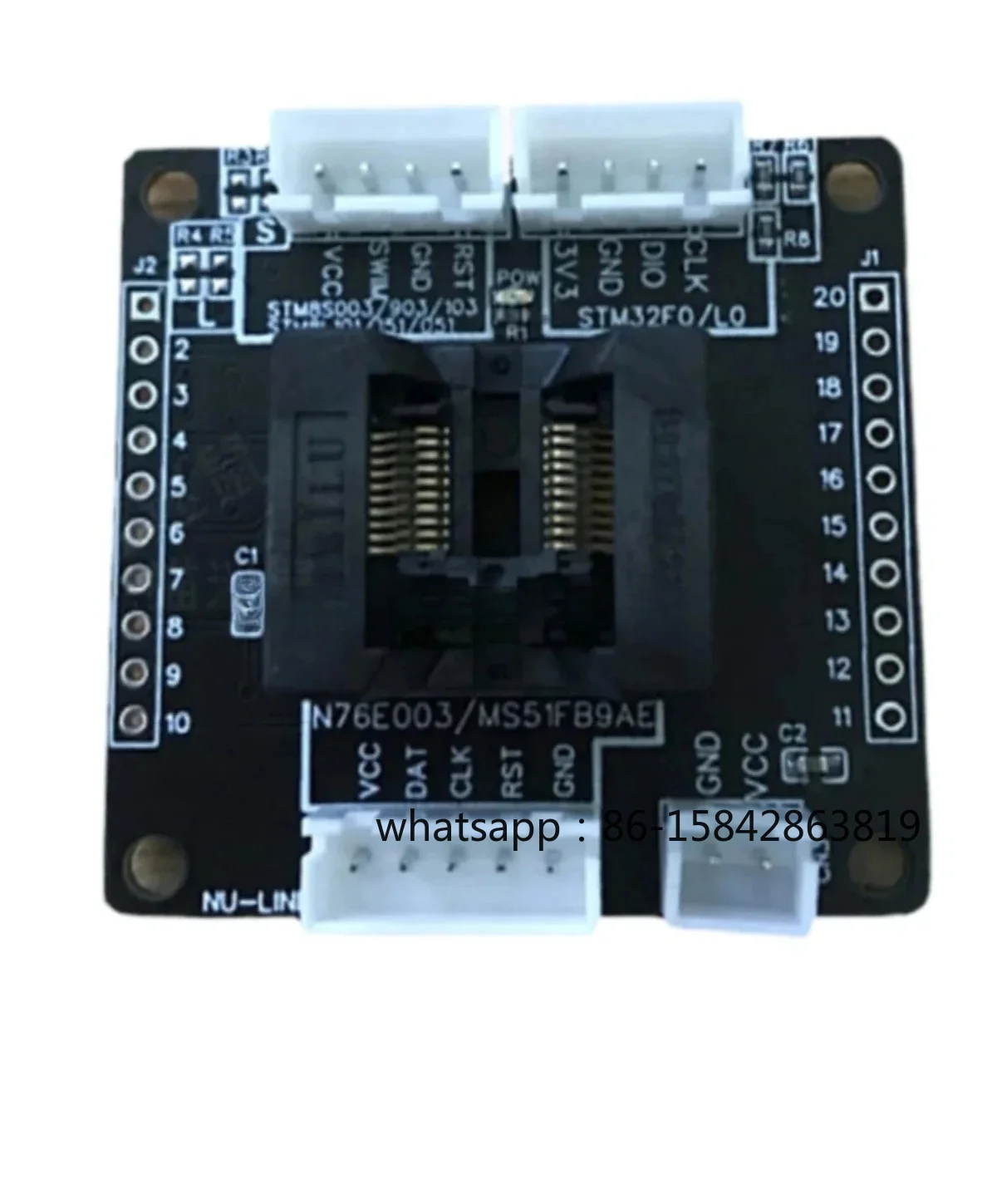 TSSOP20 Burning Block STM32 STM8S STM8L Motherboard ICP SWD