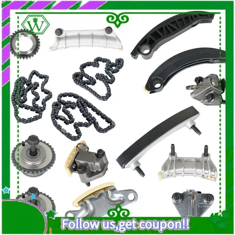 

AC34-Engine Timing Chains Set Timing Chain Kit 12609262,12609258 For Cadillac Buick Saturn Vue 3.6L 3.0L 2007-2015