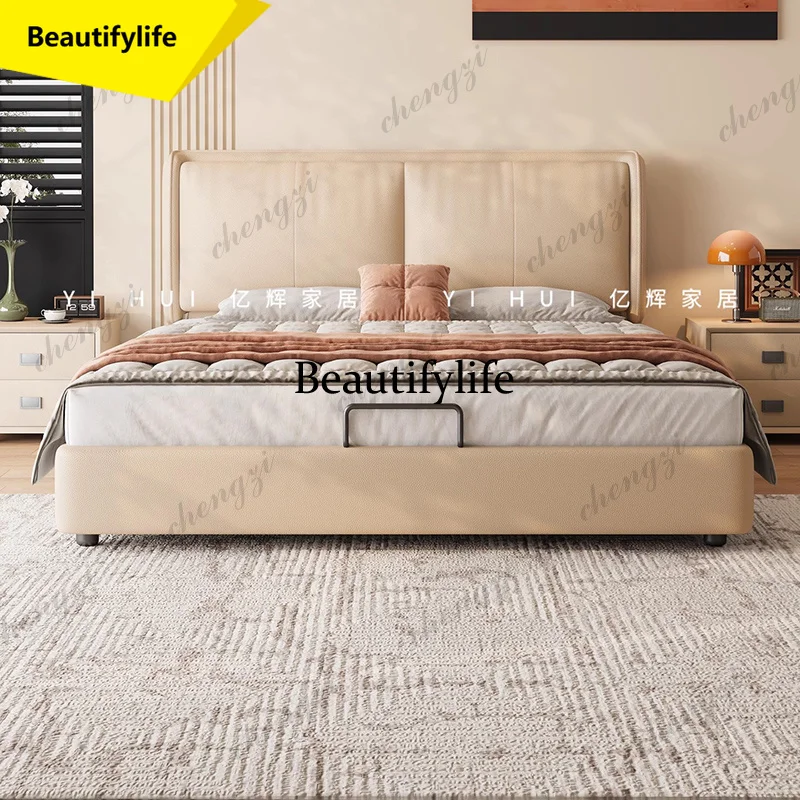 Cama de masaje móvil X188 para niñas, cama doble de lujo moderna para dormitorio, cama multifuncional para niños y bebés, suite de descanso tipo litera.
