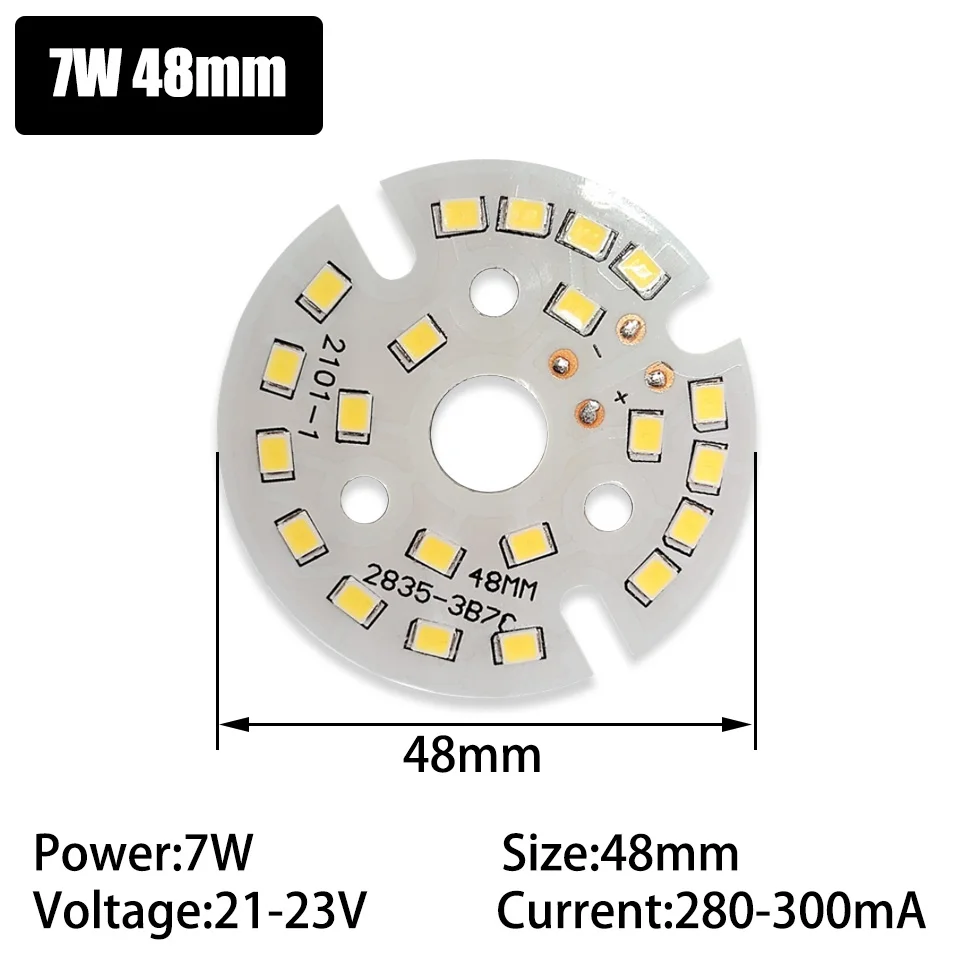 LED SMD 2835 Chip 3W 5W 7W 9W 12W 15W 18W 24W 36W Round Light Beads Light Board For LED Bulb LED Downlight Spotlight