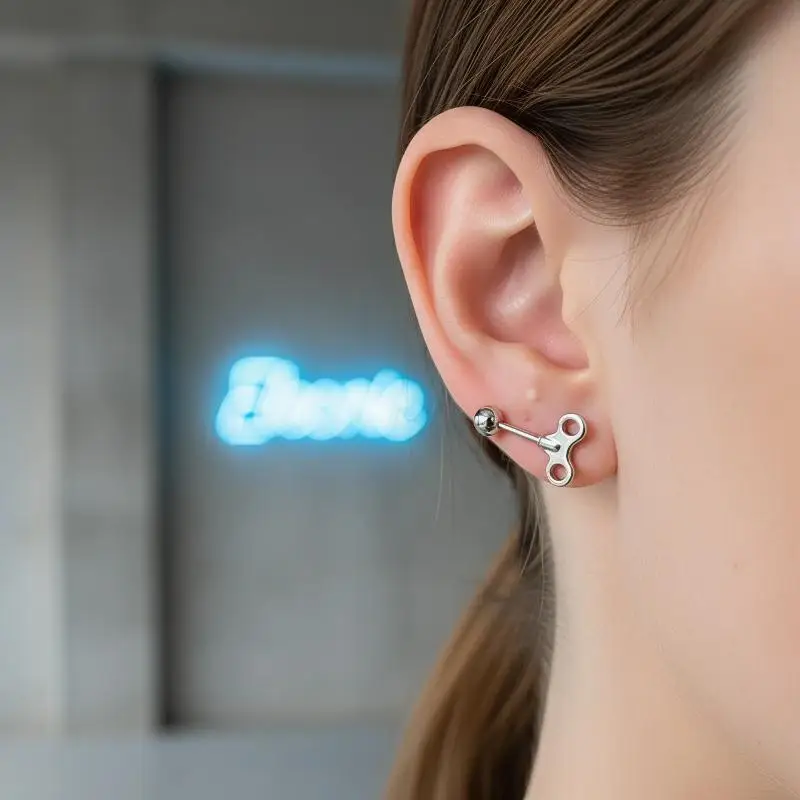 Fashion-forward Wind-up Stud Earrings for Women Unique and Creative Ear Bone Designs for All Occasions