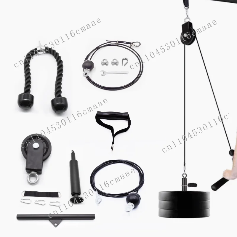 

Fitness Rope for Lifting Triceps Machine Workout Home Gym Cable Pulley System Gym